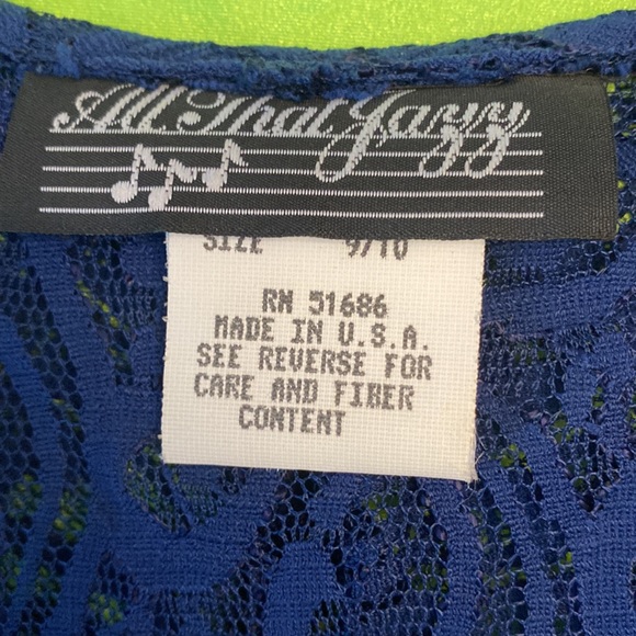 Navy blue floral dress - Picture 2 of 3